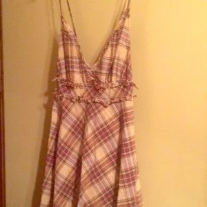 Free People Plaid Sundress